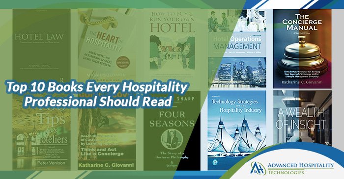 10 Books Every Hospitality Professional Should Read